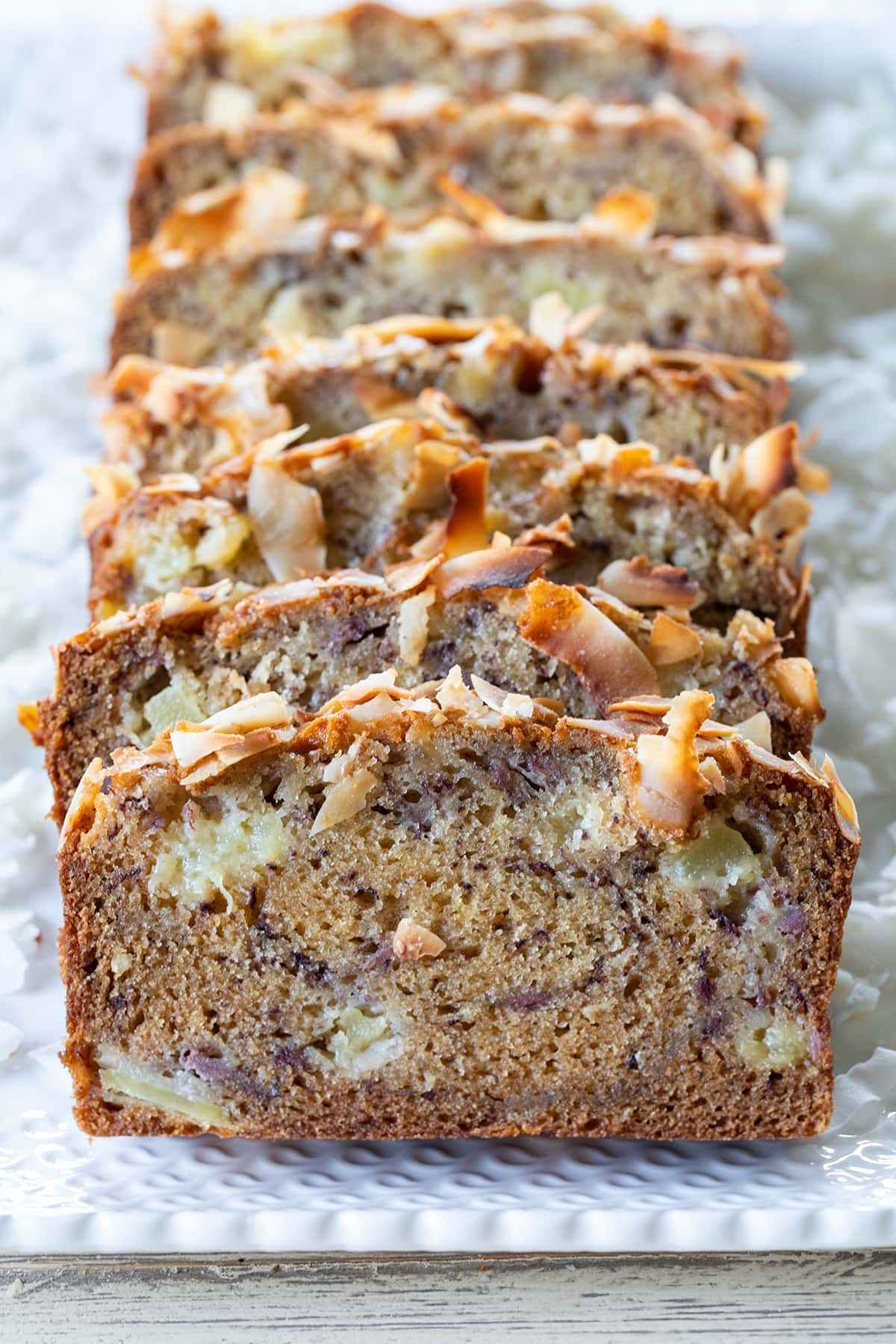 pineapple coconut banana bread 4